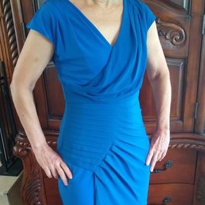 Max and Cleo Blue Dress